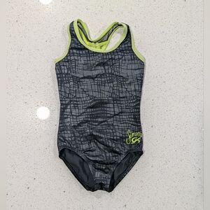 SIMONE BILES Olympic GK ELITE Small gymnastics dance leotard Strappy Razorback